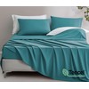 Chezmoi Collection Charisma Tencel Modal Blend Bed Sheets Queen Size