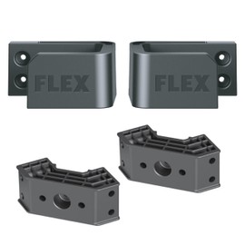 FLEX - Stack Pack Tool Storage System - Cable Wrap - 531472 - Includes Screw-On Adapter - Workshop Storage, Work Tools and Accessories - Black Cable Management Wrap