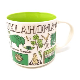 Starbucks OKLAHOMA 2018 Been There Series Ceramic Coffee Cup