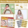 224 Pieces Scratch Cards Make Yourself, 28 Sheets Scratch Stickers,
