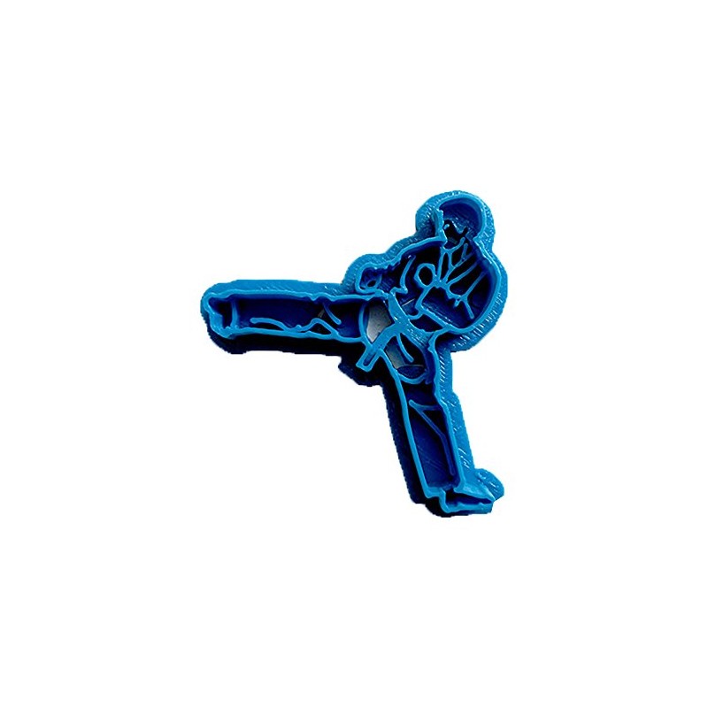 Cuticuter Sport Karate 1 Cookie Cutter, Blue, 8 x 7