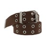 Zac's Alter Ego Adjustable Canvas Webbing Belt with 2 Row