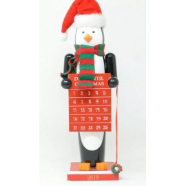 Wondershop Wooden Penguin Nutcracker 2019