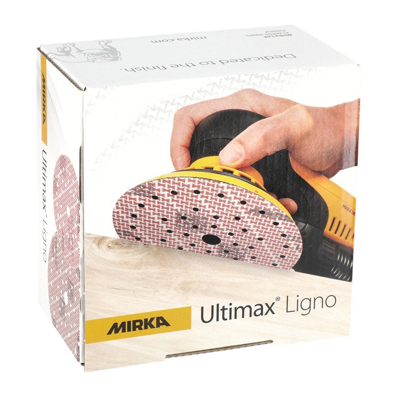 Mirka Ultimax Ligno Ø 125mm sanding discs Velcro Multifit/grit 40/50