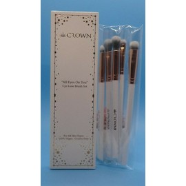 Crown “All Eyes On You” 5pc Luxe Brush Set New In Box. MSRP $34.95