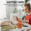 NOLITOY 1 Roll Multi Function Portable Cotton Yarn for Crocheting