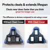 SPD-SL Cleat Set SM-SH12 ISMSH12J Blue, Ge＠r-Cleat Cover Set