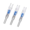 3PCS Archery Lighted Nocks Plastic Automatic with Switch 6.2mm Inner