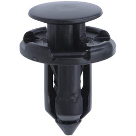 JUTOSU 9mm Hole Diameter Push Engine Under Cover Retaining Clip Hole Rivet Fastener Mud Flap Nylon Bumper Fender Clip Fender Clip Fastener for Mitsubishi Honda 100pcs