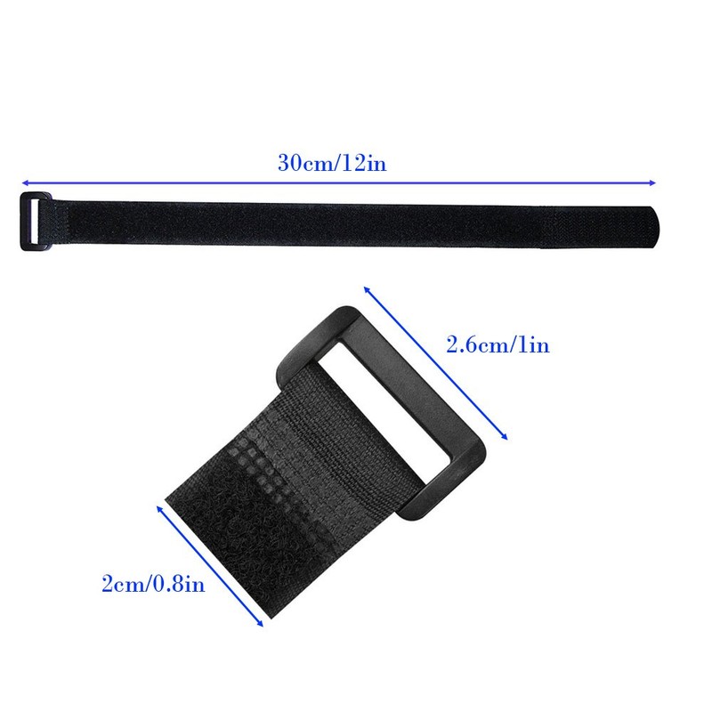 KILIGEN Strong Cable Ties Velcro Storage Bands, Zip Tie, Velcro