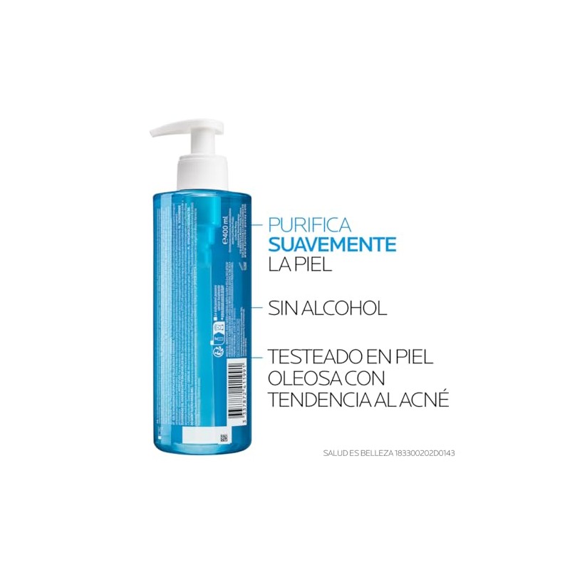 La Roche-Posay Effaclar Gel Limpiador Purificante Anti-Imperfecciones 400ml