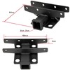 CALLIERT Trailer Hitch Receiver Kit, Compatible for 2007-2025 Jeep Wrangler