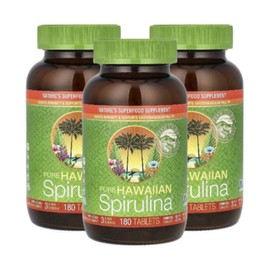 Nutrex Hawaii Spirulina Spirulina 3g 180 tablets 3 Spirulina Spirulina / 뉴트렉스하와이 스피룰리나 스피루나 3g 180정 3개 스피루리나 Spirulina