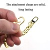 HAHIYO Purse Chain Strap Length 15.7 inches Light Gold for