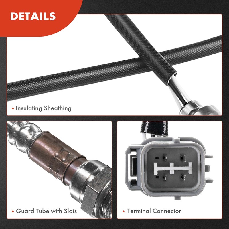 A-Premium Sensor de oxígeno O2 compatible con Honda Civic L4