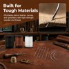 3 Pcs Heavy Duty Nylon Thread and Needle Kit, Strong