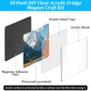 30 Pack DIY Clear Acrylic Fridge Magnet Craft Kit –