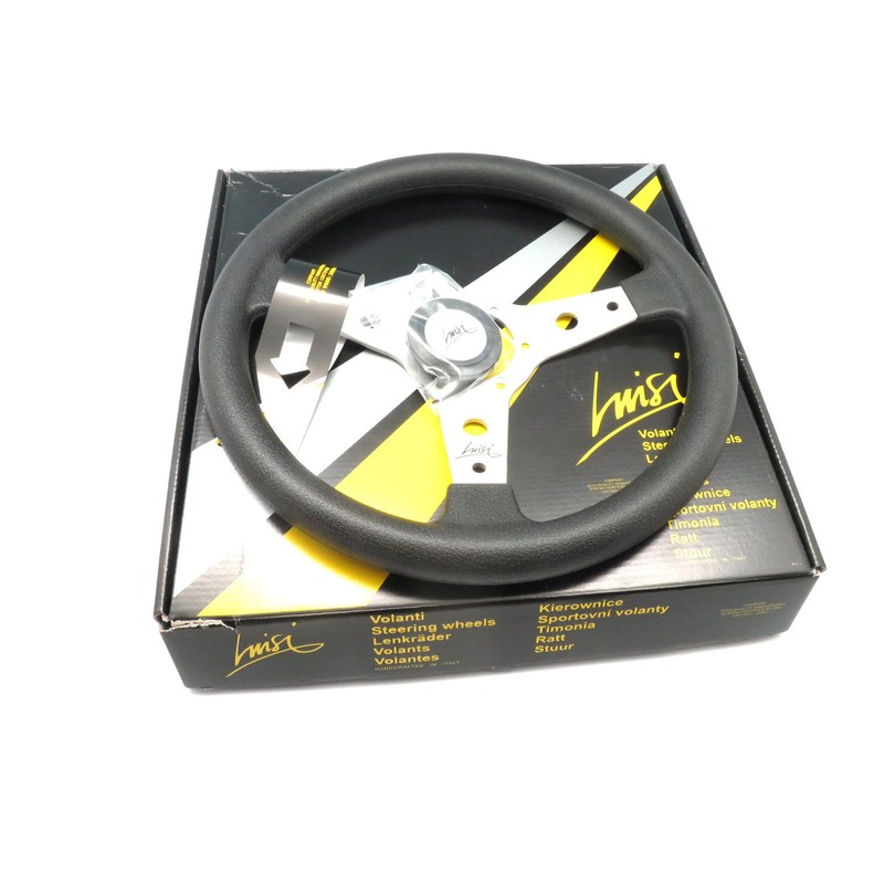 Luisi Italy Racing Vintage Steering Wheel Falcon S Silver Tanegum