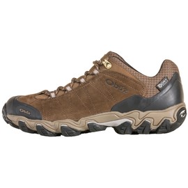 Oboz Men's Bridger Low B-DRY Hiking Shoe, Canteen Brown, 9.5