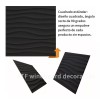 Atf Paneles Decorativos 3d Negro 30x30cm 20 Piezas Con Cinta