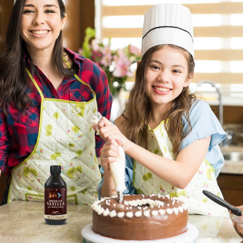 Naku Mexican Vanilla Extract - Pure and Traditional with a