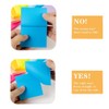 Sticky Notes Set, 3in x 3in Post It Notes, 100
