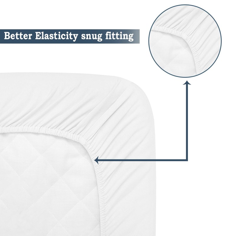 Lilly Belly CloudSoft 100% Organic Cotton Fitted Crib Sheets |