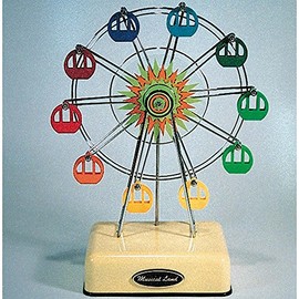 Isigro Music Box Ferris Wheel Color Song Small World (It's a Small World)