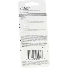 Almay Liquid Eyeliner, Black [221] 0.1 oz (Pack of 14)