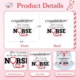 FLYAB 2025 Nursing Graduation Gift - Nurse Week Ornament Gift for Her New Graduation You're Going to be an Amazing Nurse