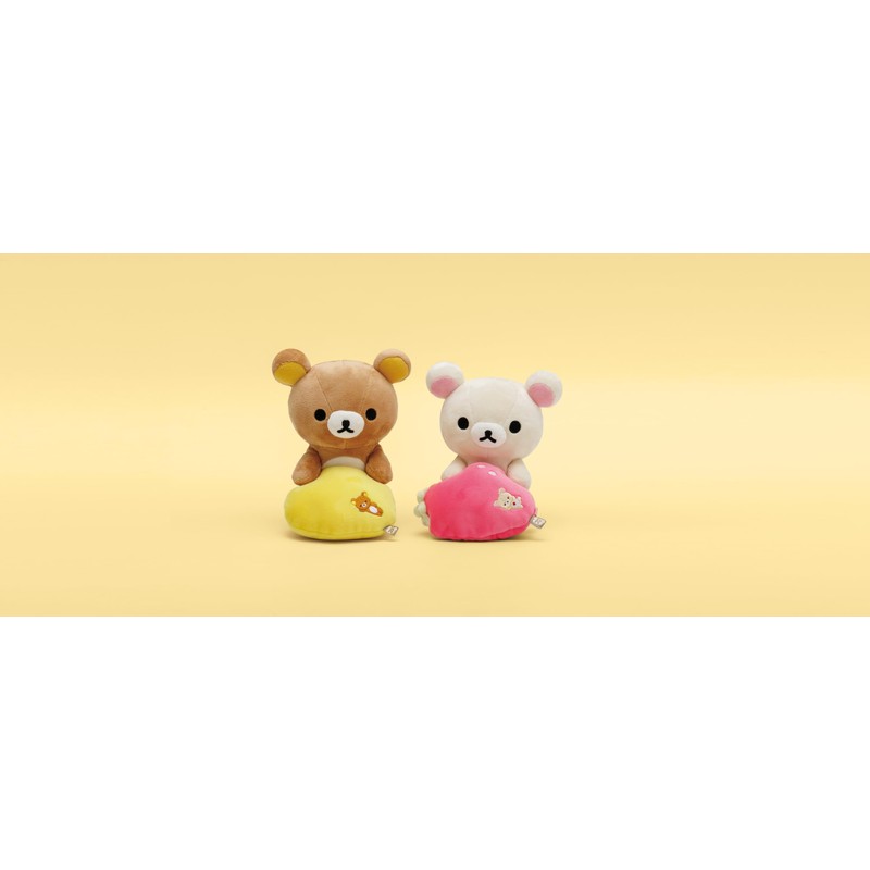 MO33801 Rilakkuma Yellow Bead Cushion