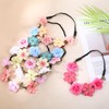 6 Piece Flower Wreath Hair Set, Hair Accessories Girls for