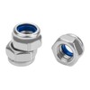 Powlankou 100 Pieces M5 x 0.8mm 304 Stainless Steel Self-Lock