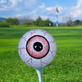 GBM Red Eyeball Golf Balls 12 Pack - Perfect Gift Idea!