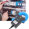 Clamp Current Sensor Leakage Detection Electrical Industrial Measuring Instrument Blue