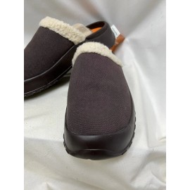 Soft Science Shoes Soft Science Snow Drift Clog Slip-on Slippers Brown Canvas M10 W12 NEW