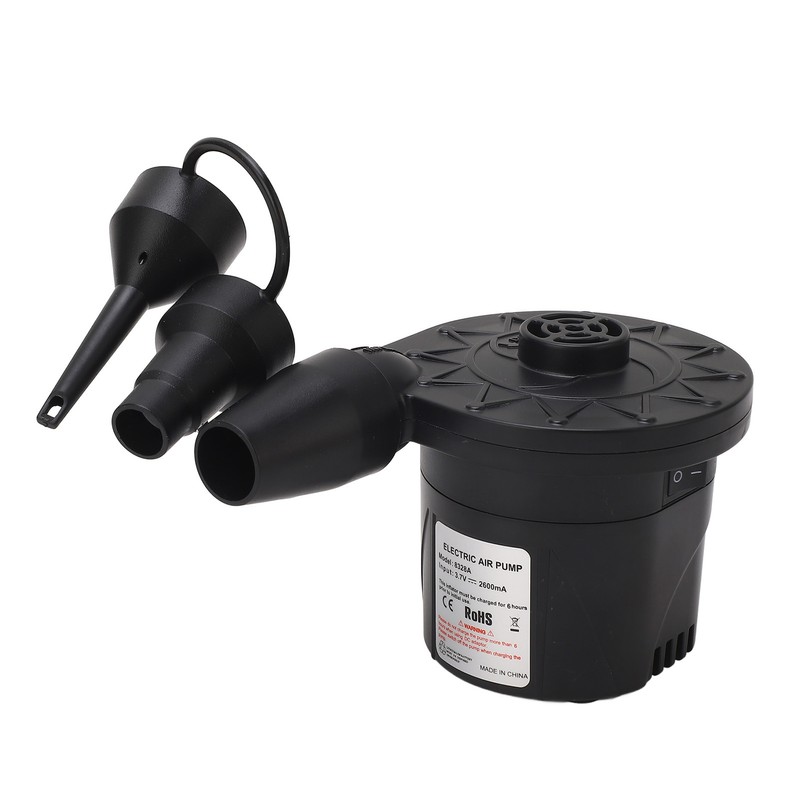 Electric Air Pump USB Rechargeable Quick Fill Portable Overheat Overload