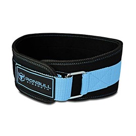 Women Weight Lifting Belt - High Performance Neoprene Back Support - Light Weight & Heavy Duty Core Support For WeightLifting and Fitness (Black/Blue, Small)