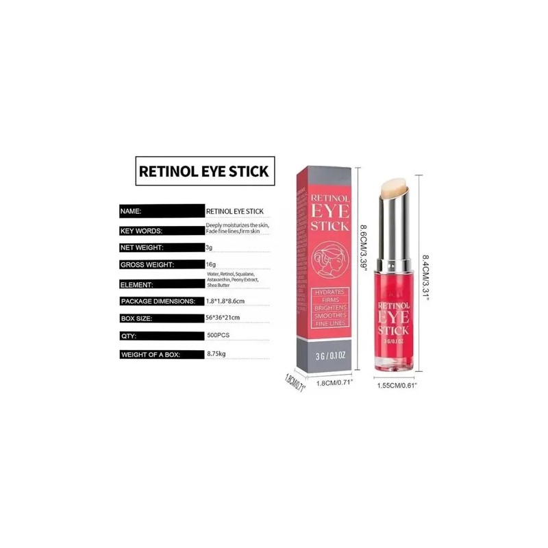 Crema De Ojos Con Retinol Antiedad Hidratante Antiarrugas