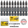 10 x SabreCut SCTX1050_10 50mm TX10 T10 Impact Screwdriver Driver