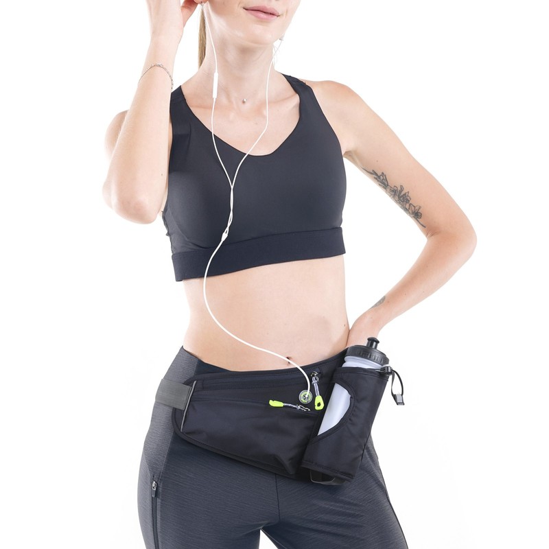 Sports Hydration Belt Bag Running Belt Waist Pack Bum Bag