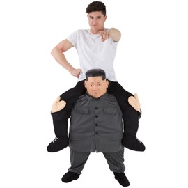 Morph MCPBKJ Piggyback Adults Costume, Men, KJU, One Size