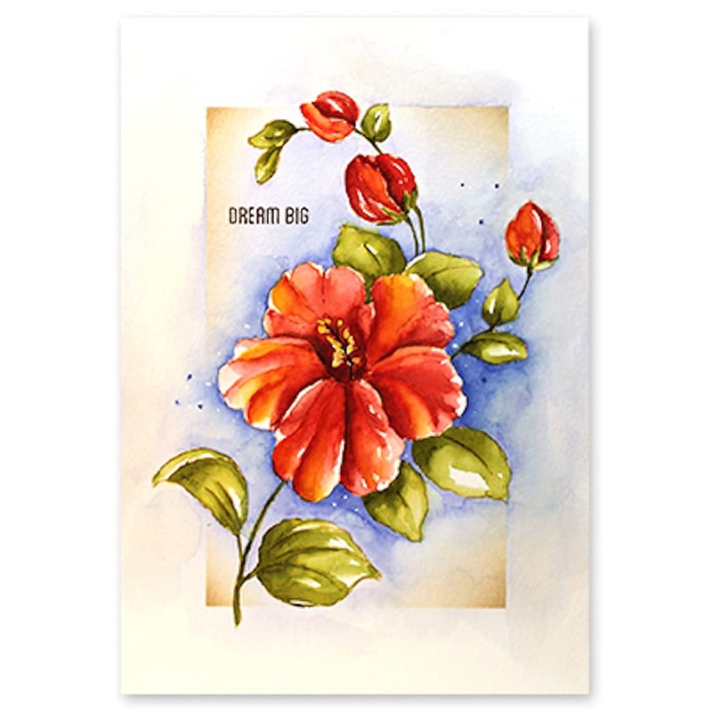 Penny Black Cling Stamps-Florescence -PB40779