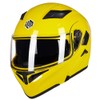 ILM Motorcycle Dual Visor Flip up Modular Full Face Helmet