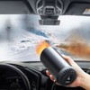 Baceyong 150 W 24 V Auto-Heizlüfter, tragbarer Auto-Windschutzscheiben-Entfroster, Stecker in