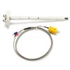 Universal K-Type Thermocouple Block Ceramic Kiln Probe 2372/1300 Degree F/C 11G High Tool Temperature Controller New