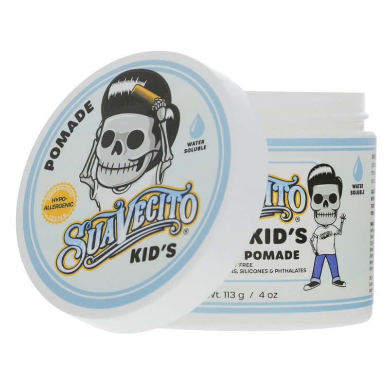 Suavecito Kid's Hair Pomade Calming Chamomile Light Hold Hypoallergenic Formula