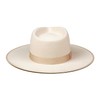 Lack of Color Women's Rancher Fedora Hat (Ivory, Medium (57