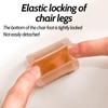 Rhinenet 4pcs 2 inch Chair Leg Caps Cups Protectors Wooden