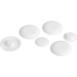 Ideal Standard EW02467 Seat Buffer Set for Toilet Seats, Connect Air, Connect E, Esedra, i.life A, i.life B, i.life S, Buffer Set, Shock Absorber, Spacer